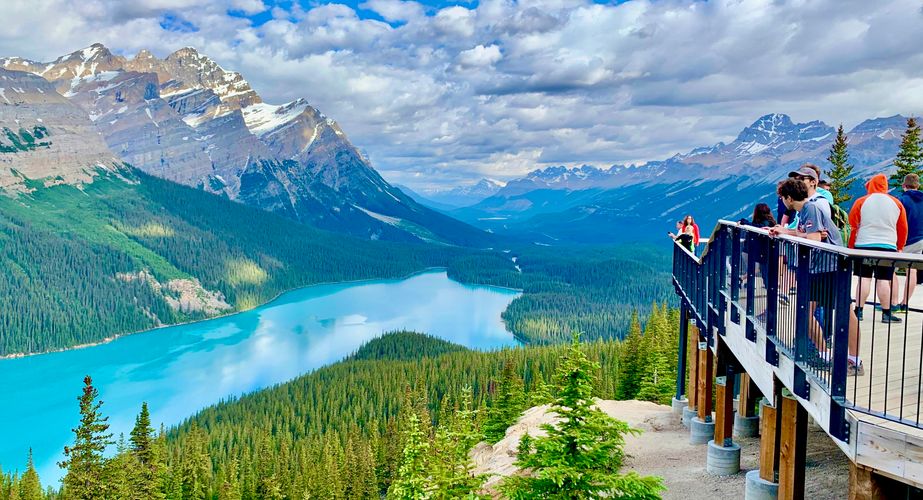 Peyto Lake groepsreis Canada Peyto Lake groepsreis Canada